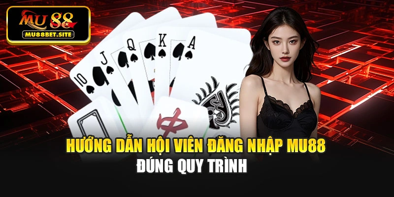 Hướng dẫn hội viên đăng nhập Mu88 đúng quy trình